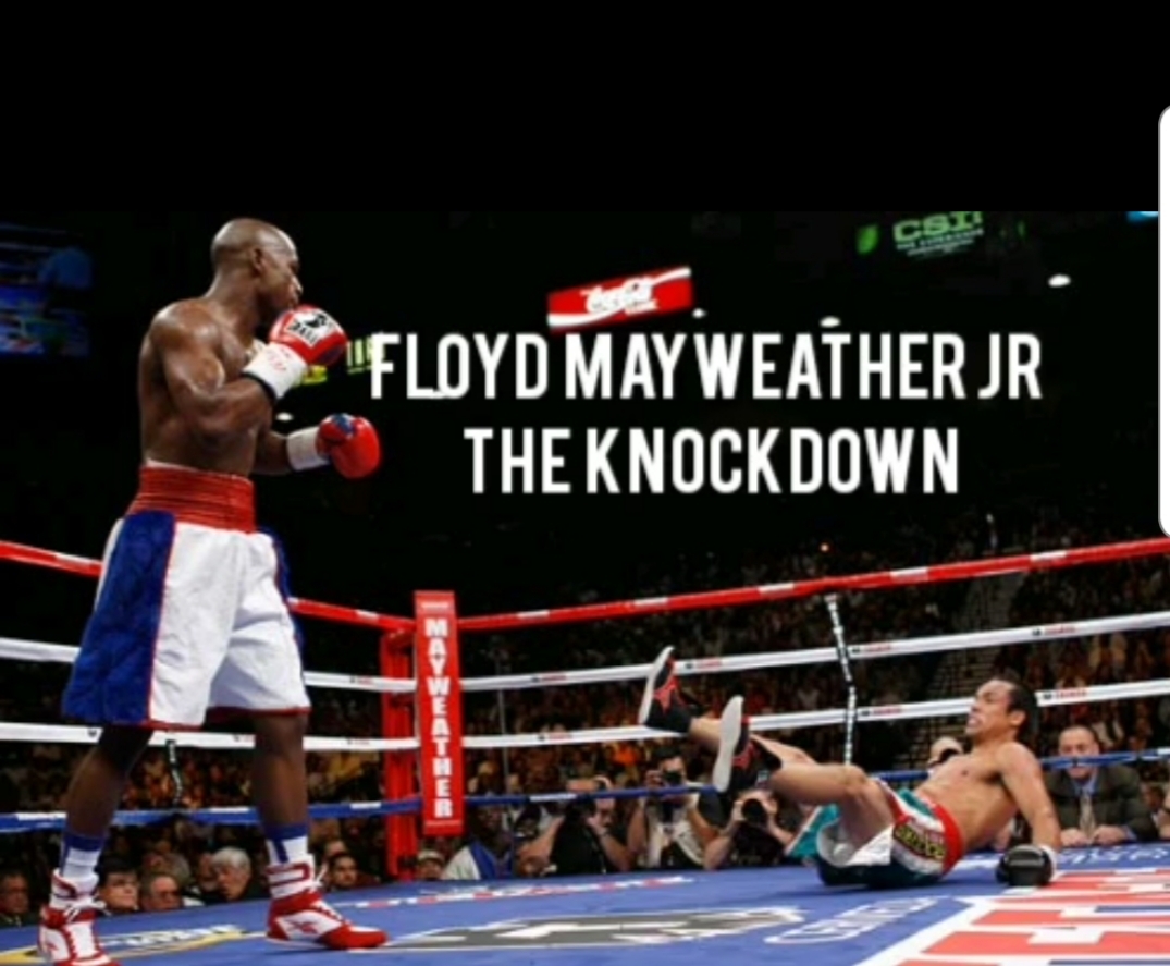 Floyd Mayweather Jr The Knockdown